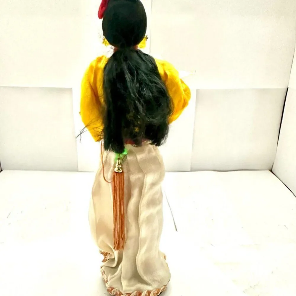 Traditional Asian Doll. Vintage